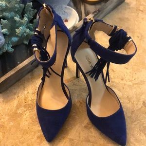 Nine West royal blue pumps